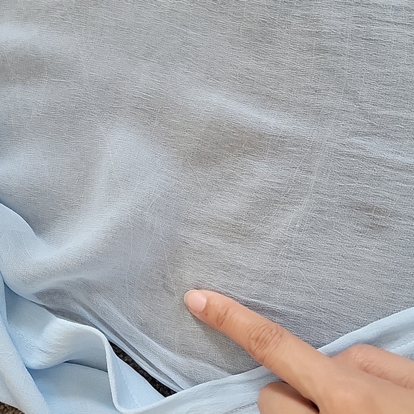 Dkny jeans semi sheer top - Picture 2 of 3